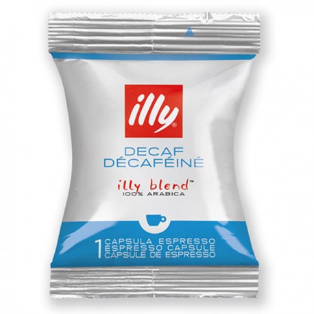 50 capsules Illy Espresso Decaffeinato