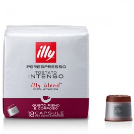 18 Capsules Illy Intenso